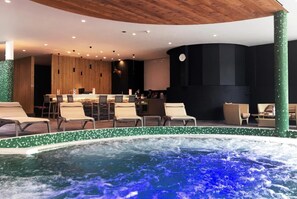 Bar (on property) - Appartement à la Montagne Dans Centre Thermal et spa (Leytron)