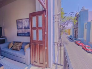 Property grounds - Incredible suite with WiFi, Kitchen, living room, King Bed, balcony in Puebla (Heroica Puebla de Zaragoza)