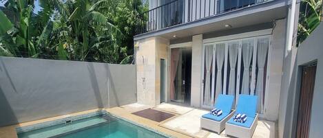 Pemandangan dari properti