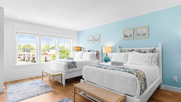 1 bedroom, Egyptian cotton sheets, premium bedding, pillowtop beds