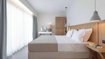 2 kamar tidur dan seprai linen