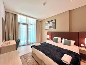 1 bedroom, iron/ironing board, WiFi, bed sheets - Apartment in Palm Jumeirah (Dubai)