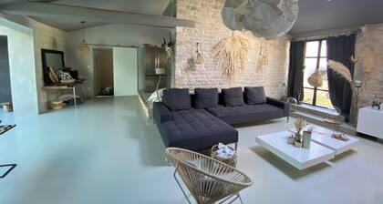 Villa spa Campagne et piscine moderne et spacieuse