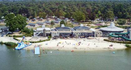 Tent Lodge With Bathroom and Airco, Near a Lake