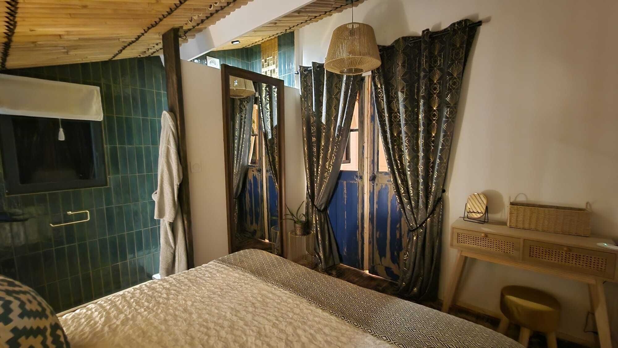 1 slaapkamer, geluiddichte muren, wifi, beddengoed