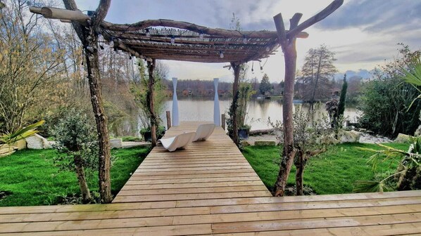 Àrea exterior de l'allotjament