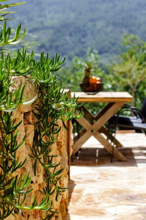 Outdoor dining - Cozy villa with pool on island Hvar, Croatia (Jelsa)