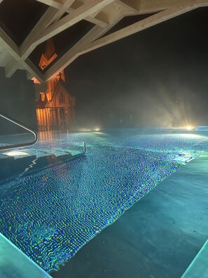 Piscine sur le toit