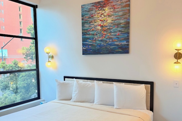 Biancheria da letto di alta qualità, una cassaforte in camera