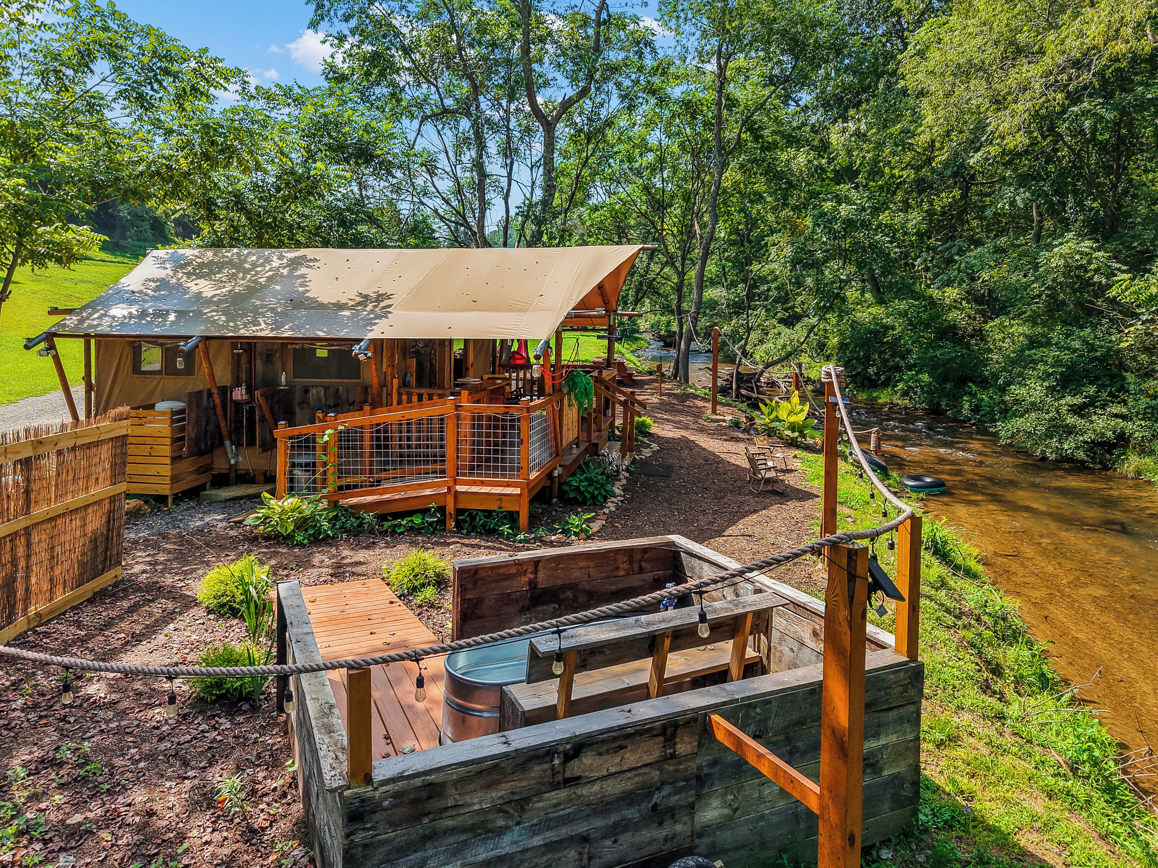 Terrein van de accommodatie