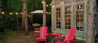 FROG HOUSE - ROMANTIC - OFF GRID - WINE TRAIL CABIN - Pet Friendly! Year round.