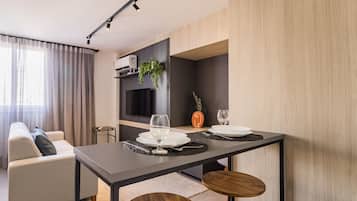 Apartment | Living area | 43-inch TV with digital channels, Netflix, streaming services