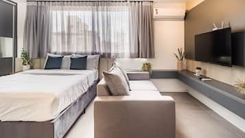 Apartamento | Espaço de trabalho para notebook, Wi-Fi de cortesia