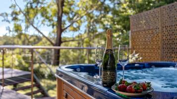 Idromassaggio all'aperto