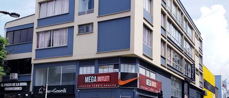 Fachada da propriedade