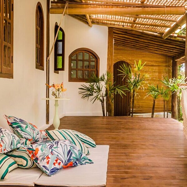 Deluxe Quadruple Room, Garden View | Free WiFi - SUEDS TRANCOSO (Porto Seguro)