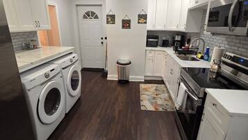 Microwave, oven, stovetop