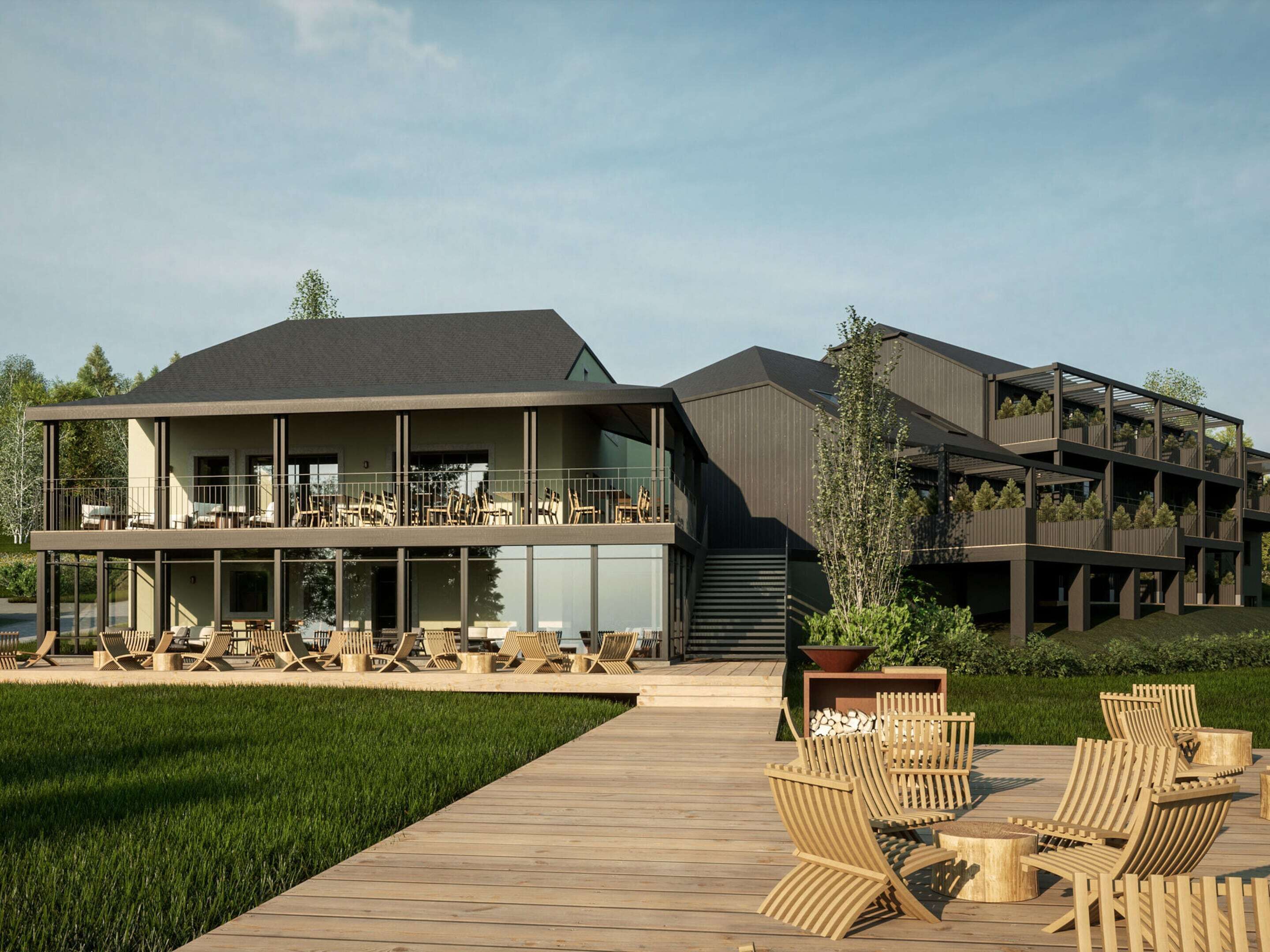 อพาร์ทเมนท์ | บริเวณภายนอก