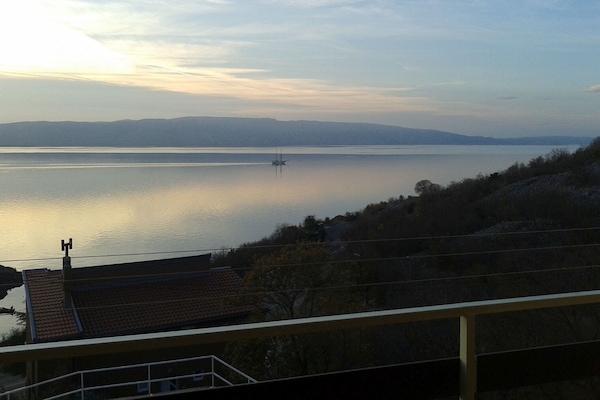 Blick von der Unterkunft