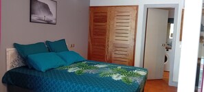 1 bedroom, in-room safe, desk, iron/ironing board - Anse des Rochers Studio Proche Plage et Piscine (saint francois)