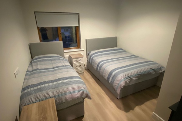 Bedroom 4, shares main bathroom with room 1