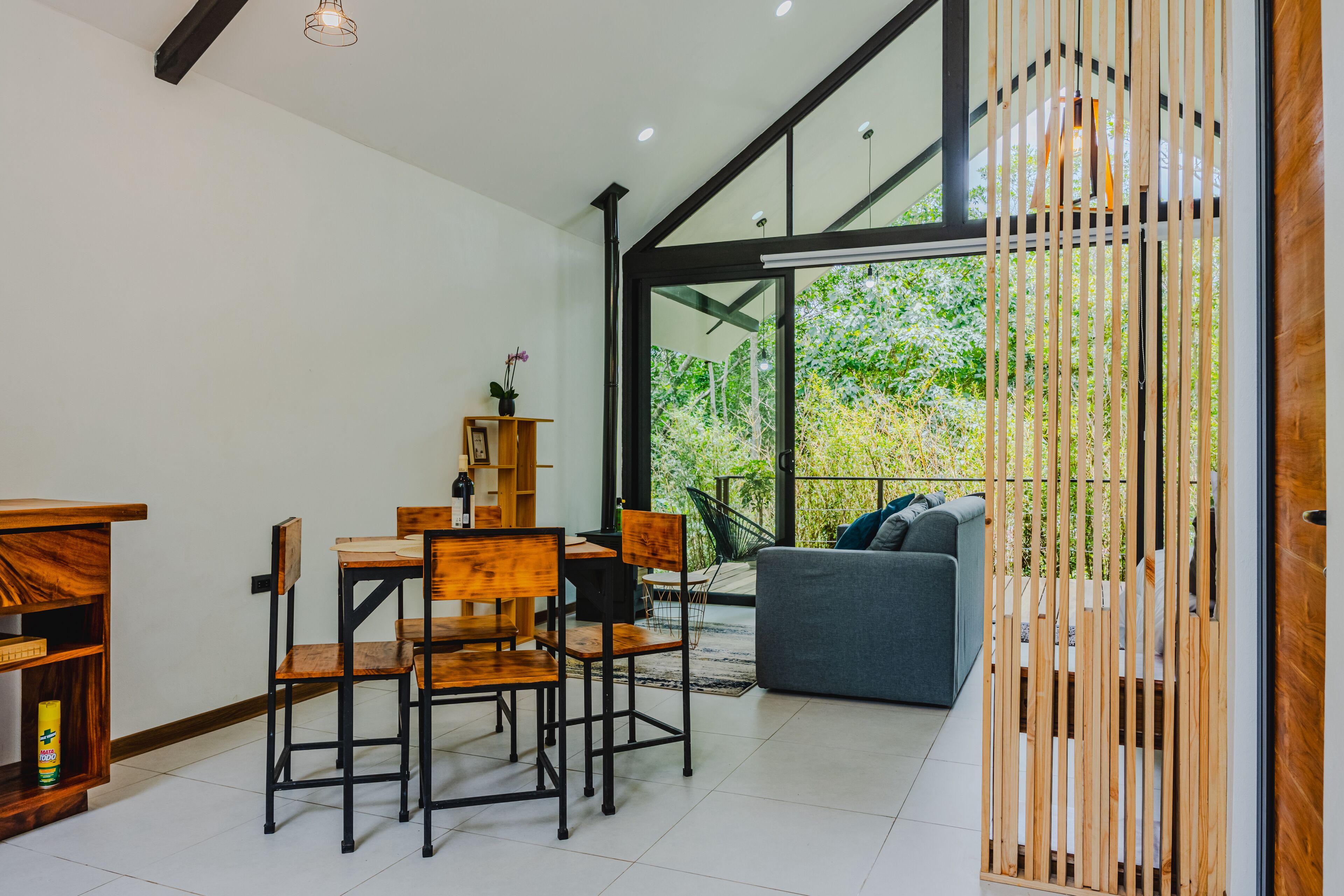 Luxe villa, balkon, uitzicht op bergen | Woonruimte