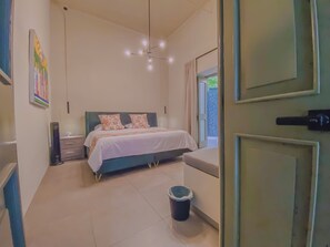 1 slaapkamer, een bureau, wifi, beddengoed