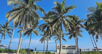 Charming apartment with AC,dahariz beach front,family and friendly peaceful plac
