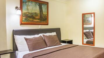 1 makuuhuone, ilmainen Wi-Fi, vuodevaatteet