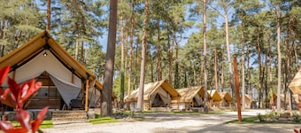 Tent Lodge With Bathroom, Maastricht at 16 km