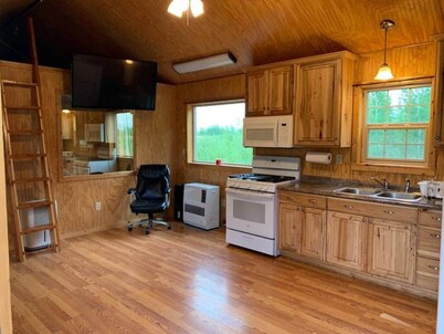 Entire Cabin on private Airstrip