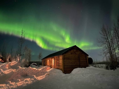 Exterior. The Airstrip Ranch: 3-Bedroom Cabin on 100 Acres