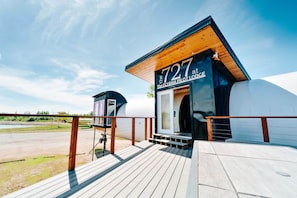 Terrace/patio - Iconic 727 Jet: Private Aft Suite + Lounge (Houston)