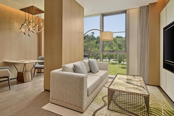 Suite, 1 Schlafzimmer | Wohnbereich
