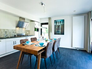 House | Dining - Modern Holiday Home With Roof Terrace (Breskens)