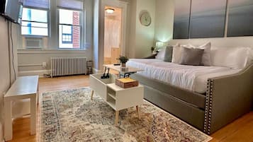 1 chambre, fer et planche Ă repasser, Wi-Fi, draps fournis