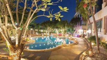 Alberca al aire libre