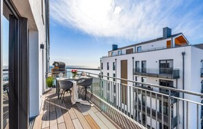 Outdoor dining - Cozy apartment in Olpenitz with WiFi (Olpenitz)