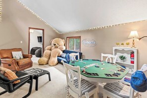 House (3 Bedrooms) | Interior - Poconos Escape w/ Game Room, Poker Loft, Fire Pit + Spacious Deck (Albrightsville)