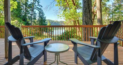 Port Orchard Lakefront Cabin w/ Fire Pit & Grill!