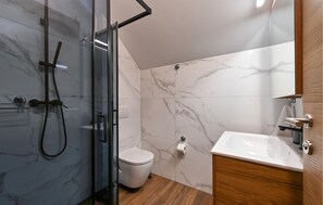 Shower, hair dryer