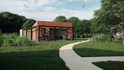 Lodge in Arcen by Recreational Lake