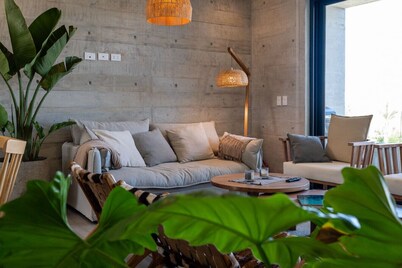 Cozy flat w/ Balcony View on the Lagoon, 5min from Kite Point & National Reserve