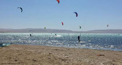 Cozy & Classy flat in Paracas Bay with Balcony View on the Saltwater Lagoon
