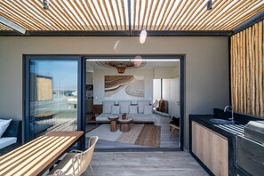 Outdoor dining - Aldea 1BR Romance Seascape for 2 (Paracas)