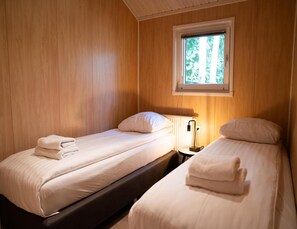 Chalet | 3 habitaciones, muebles diferentes y ropa de cama 