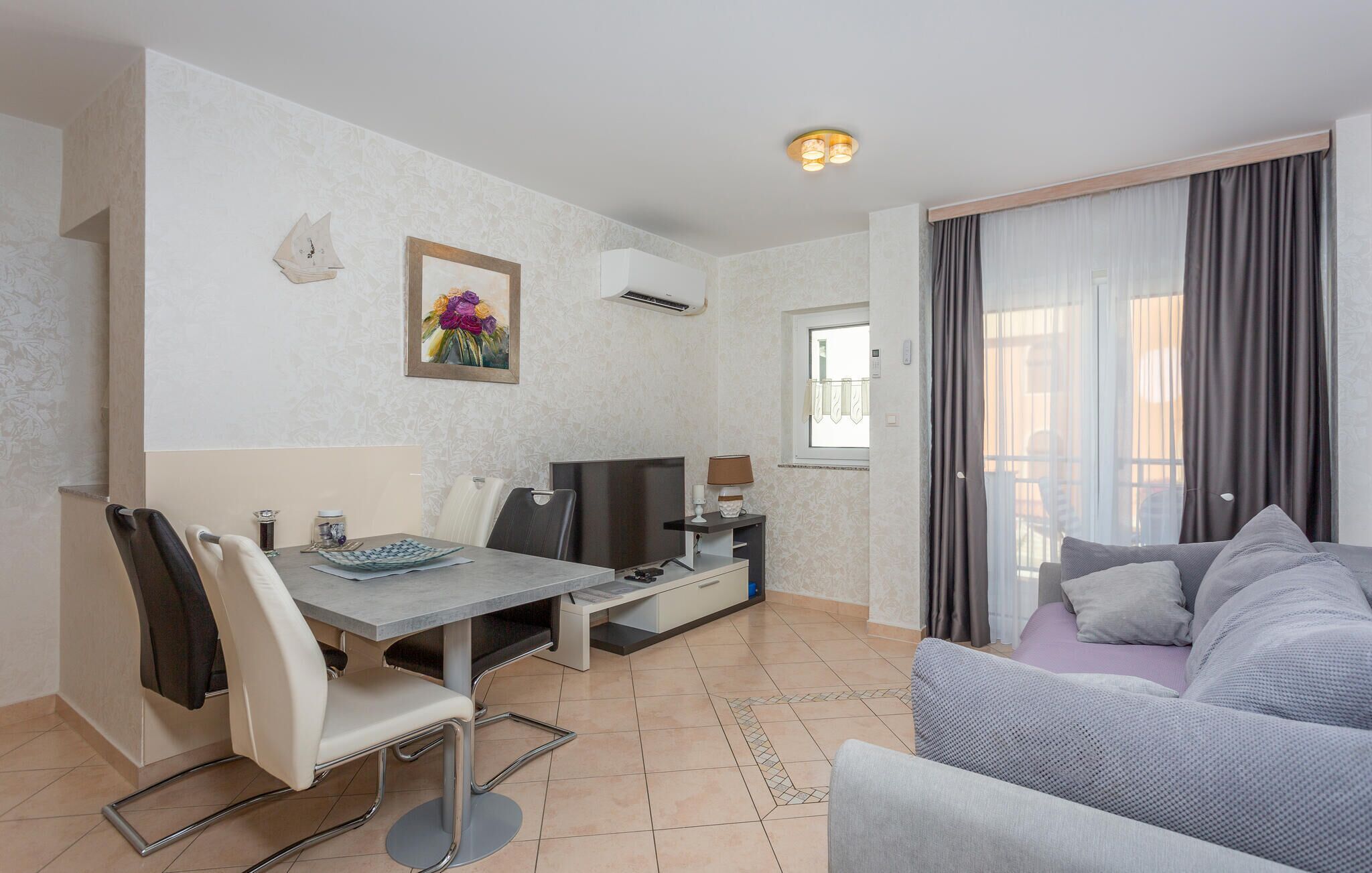 1 Bedroom Lovely Apartment In Bogovici - Malinska
