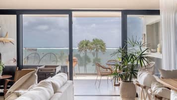 Premium Apartment, 3 Bedrooms, Balcony, Sea View (Antal 101) | Beach/ocean view