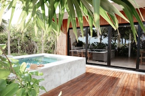 Deluxe Apartment, 2 Bedrooms, Private Pool, Sea View (Antal 03) | Private pool - BT Homes - Tankah Beachfront (Tulum)