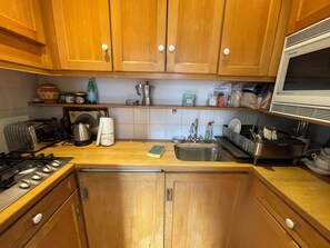 Microwave, oven, stovetop